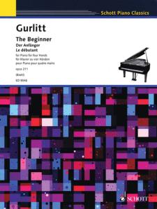 GURLITT CORNELIUS - LE DEBUTANT OPUS 211 - PIANO A 4 MAINS