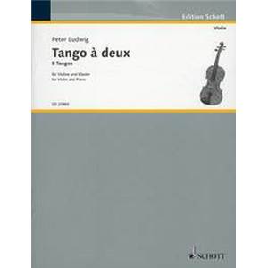 LUDWIG PETER - TANGO A DEUX (8 TANGOS) VIOLON / PIANO
