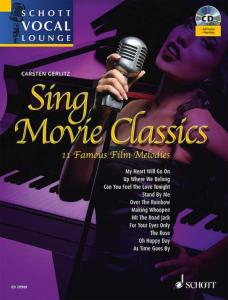 GERLITZ CARSTEN (ARR) - SING MOVIE CLASSICS (11 MELODIES DE FILMS) + CD VOIX MOYENNE / PIANO