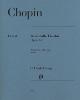 CHOPIN FREDERIC - BARCAROLLE OP.60 EN FA# MINEUR - PIANO
