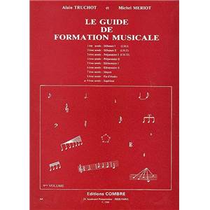 TRUCHOT/MERIOT - GUIDE DE FORMATION MUSICALE VOL.9 - SUPERIEUR - FORMATION MUSICALE