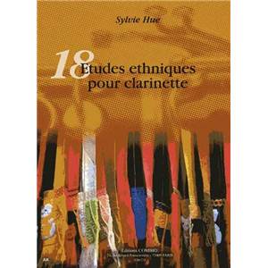 HUE SYLVIE - ETUDES ETHNIQUES (18) + CD - CLARINETTE