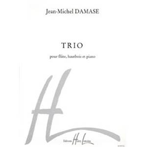 JEAN-MICHEL DAMASE - TRIO - FLUTE, HAUTBOIS, PIANO (MATERIEL)