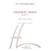 TCHAIKOVSKY/GONZALES - CHANSON TRISTE - VIOLON ET PIANO