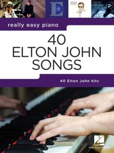 JOHN ELTON - REALLY EASY PIANO 40 SONGS - PIANO