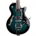 GUITARE ELECTRIQUE DUESENBERG STARPLAYER III - Catalina Green burst (French Limited 2023)