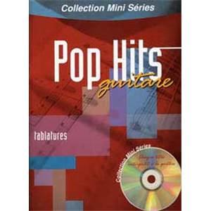COMPILATION - MINI SERIES POP HITS GUITARE TAB. + CD