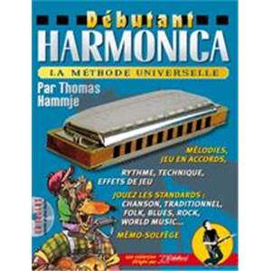 HAMMJE THOMAS - DEBUTANT HARMONICA LA METHODE UNIVERSELLE + CD