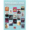 COMPILATION - POPULAR SHEET MUSIC: 30 HITS FROM 2010 2013 P/V/G