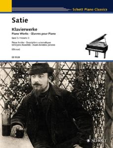 SATIE ERIK - OEUVRES VOLUME 3 - PIANO