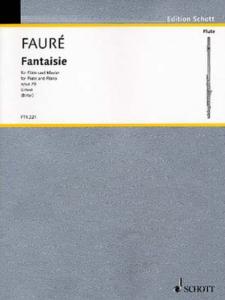 FAURE GABRIEL - FANTAISIE OPUS 79 - FLUTE ET PIANO