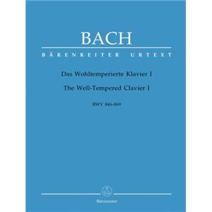 BACH JEAN SEBASTIEN - CLAVIER BIEN TEMPERE VOL.1 BWV 846 869 - PIANO