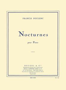 POULENC FRANCIS - NOCTURNES (8) - PIANO