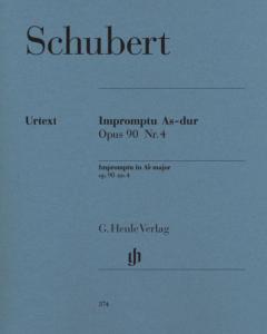 FRANZ SCHUBERT - IMPROMPTU OP.90/4 D 899 EN LAB MAJEUR - PIANO