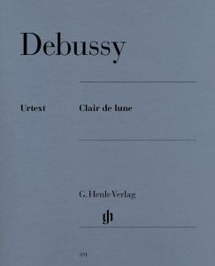 DEBUSSY CLAUDE - CLAIR DE LUNE - PIANO