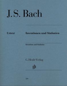 BACH JEAN SEBASTIEN - INVENTIONS A DEUX ET TROIS VOIX BWV 772 A BWV 801 - PIANO