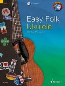 EASY FOLK UKULELE (29 PIECES TRADITIONNELLES) +CD - UKULELE