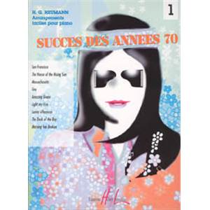 HEUMANN HANS GUNTER - SUCCES DES ANNEES 70 VOL.1 POUR PIANO FACILE