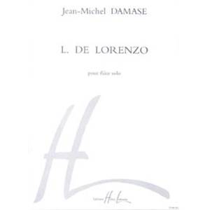 JEAN-MICHEL DAMASE - L. DE LORENZO - FLUTE SEULE