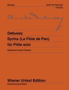 DEBUSSY CLAUDE - SYRINX (LA FLUTE DE PAN) - FLUTE SOLO