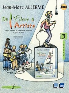 ALLERME JEAN MARC - DE L'ELEVE A L'ARTISTE VOL.3 ELEVE+ CD