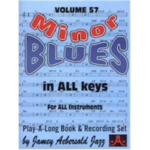 AEBERSOLD JAMEY - VOL. 057 MINOR BLUES IN ALL KEYS + CD