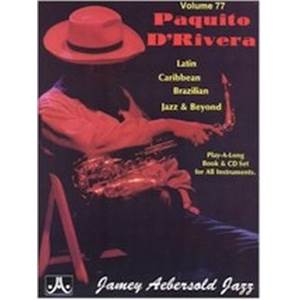D'RIVERA PAQUITO - AEBERSOLD 077 + CD