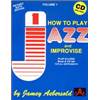 AEBERSOLD JAMEY - VOL. 001 NEW JAZZ IMPRO. EDITION FRANCAISE + CD