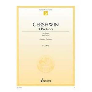 GERSHWIN GEORGE - PRELUDES (3) PIANO