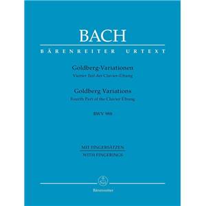 BACH JEAN SEBASTIEN. - VARIATIONS GOLDBERG BWV 988  - PIANO