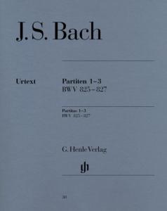 BACH JEAN SEBASTIEN - PARTITAS VOL.1  BWV 825 A BWV 827 - PIANO EPUISE