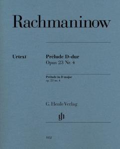RACHMANINOFF SERGUEI - PRELUDE OP.23/4 EN RE MAJEUR - PIANO