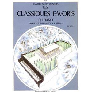 LES CLASSIQUES FAVORIS VOL.11 - PIANO A 4 MAINS