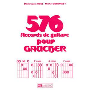 DEMOREST MICHEL - ACCORDS POUR GAUCHER (576) - GUITARE