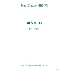 HENRY JEAN-CLAUDE - BENTHOS - ORGUE