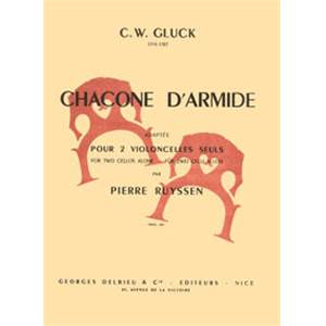 GLUCK CW - CHACONE D'ARMIDE - 2 VIOLONCELLES