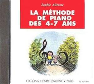 ALLERME LONDOS S - CD SEUL METHODE DE PIANO DES 4-7 ANS - CD