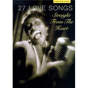 COMPILATION - 27 LOVE SONGS STRAIGHT FROM THE HEART P/V/G