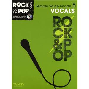COMPILATION - TRINITY COLLEGE LONDON : ROCK & POP GRADE 8 HIGH VOICE FOR SINGERS + CD
