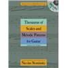 SLONIMSKY NICOLAS - THESAURUS OF SCALES & MELODIC PATTERNS FOR GUITAR + CD