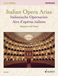 ITALIAN OPERA ARIAS - VOIX SOPRANO ET PIANO
