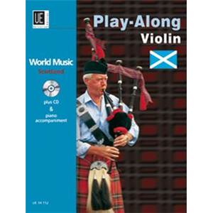 COMPILATION - WORLD MUSIC SCOTLAND (ECOSSE) VIOLON/PIANO + CD