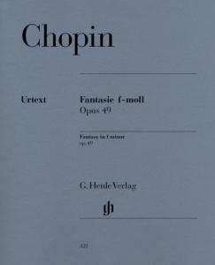 CHOPIN FREDERIC - FANTAISIE OP.49 EN FA MINEUR - PIANO