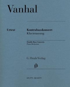 VANHAL JB - CONCERTO POUR CONTREBASSE - CONTREBASSE ET PIANO