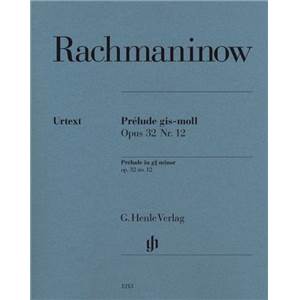RACHMANINOFF SERGUEI - PRELUDE OP.32/12 SOL# MIN.