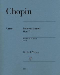 CHOPIN FREDERIC - SCHERZO OPUS 31 EN SIB MINEUR - PIANO