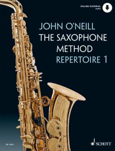 O'NEILL JOHN - THE SAXOPHONE METHODE REPERTOIRE VOL.1  + ONLINE AUDIO FILE - SAXOPHONE ALTO (MIB)