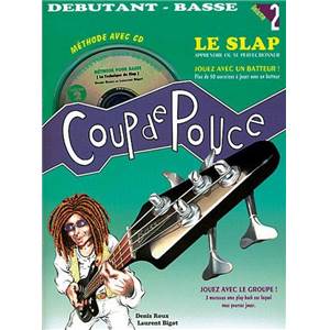 ROUX DENIS - COUP DE POUCE BASSE DEBUTANT VOL.2 + CD