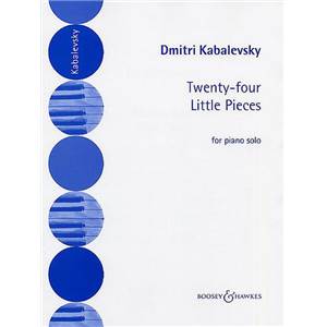 KABALEVSKI DIMITRI - 24 PETITES PIECES OP.39 POUR PIANO