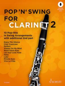POP 'N' SWING FOR CLARINET V2 +AUDIO ONLINE - 1 OU 2 CLARINETTES